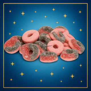 Rybízové kroužky - kyselé 1000g