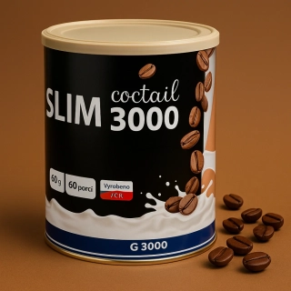 Slim 3000 koktejl - Káva 420g