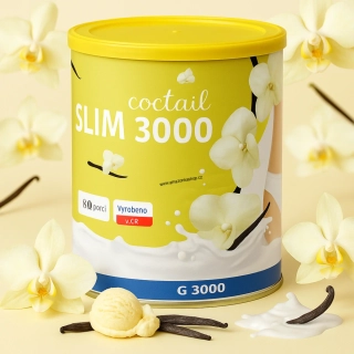 Slim 3000 koktejl - Vanilka 420g